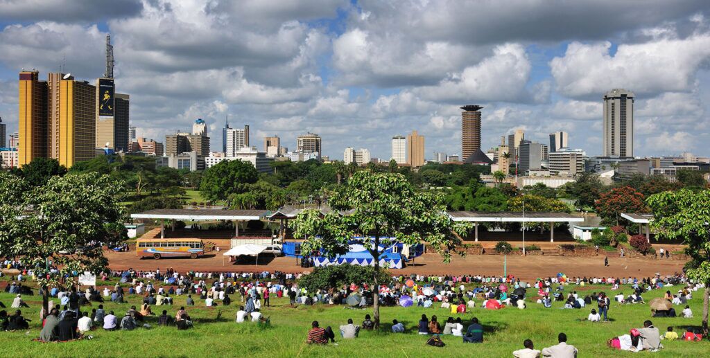 Skyline von Nairobi