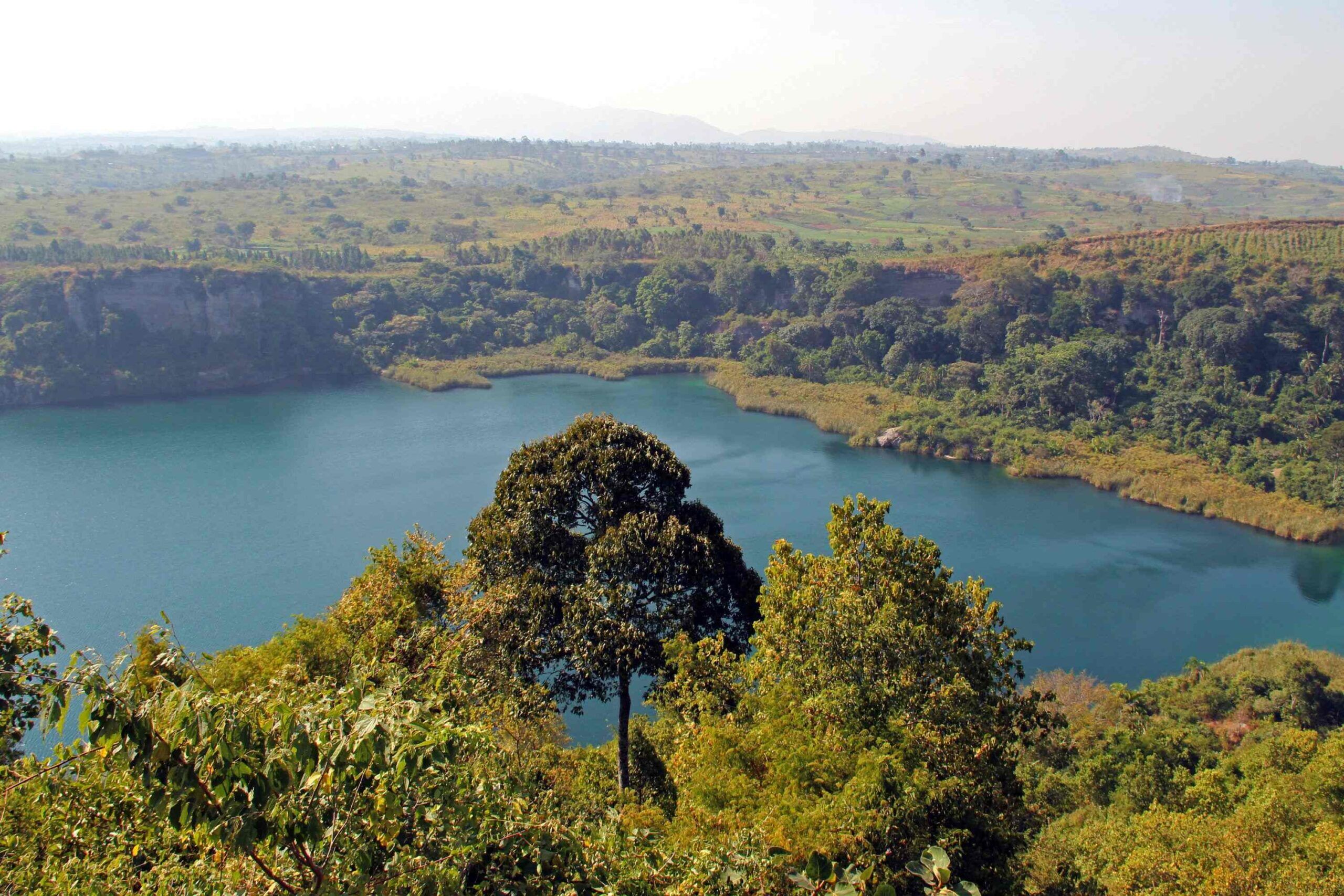 Fahrt vom Murchison Falls Nationalpark zum Kibale Nationalpark