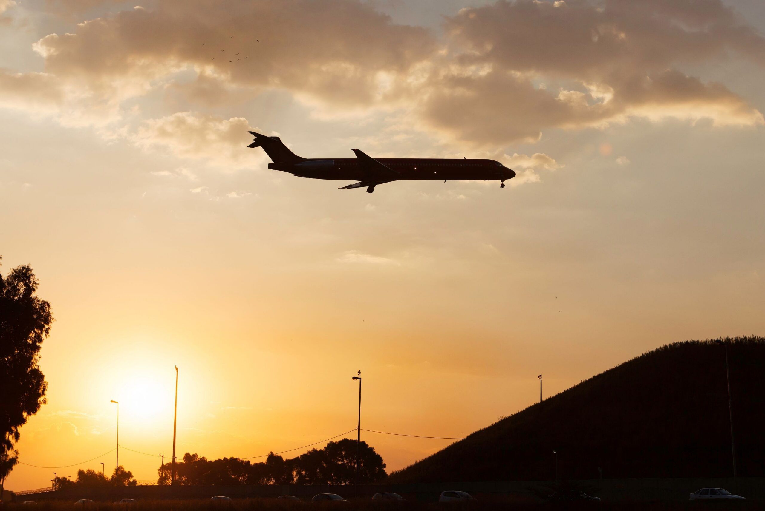 Ankunft am Flughafen O. R. Tambo in Johannesburg
