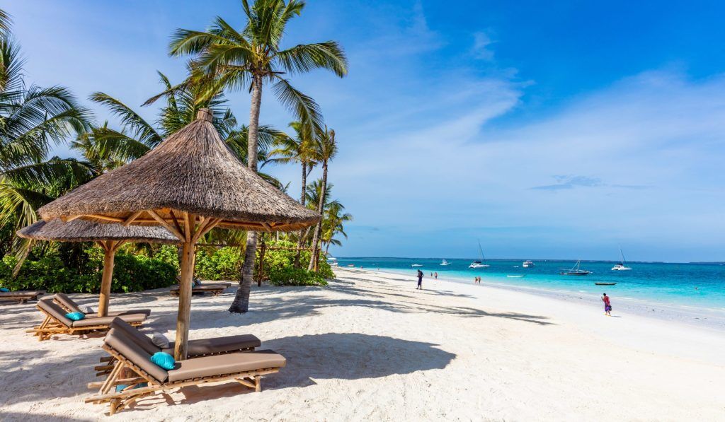 Strand in Kenia