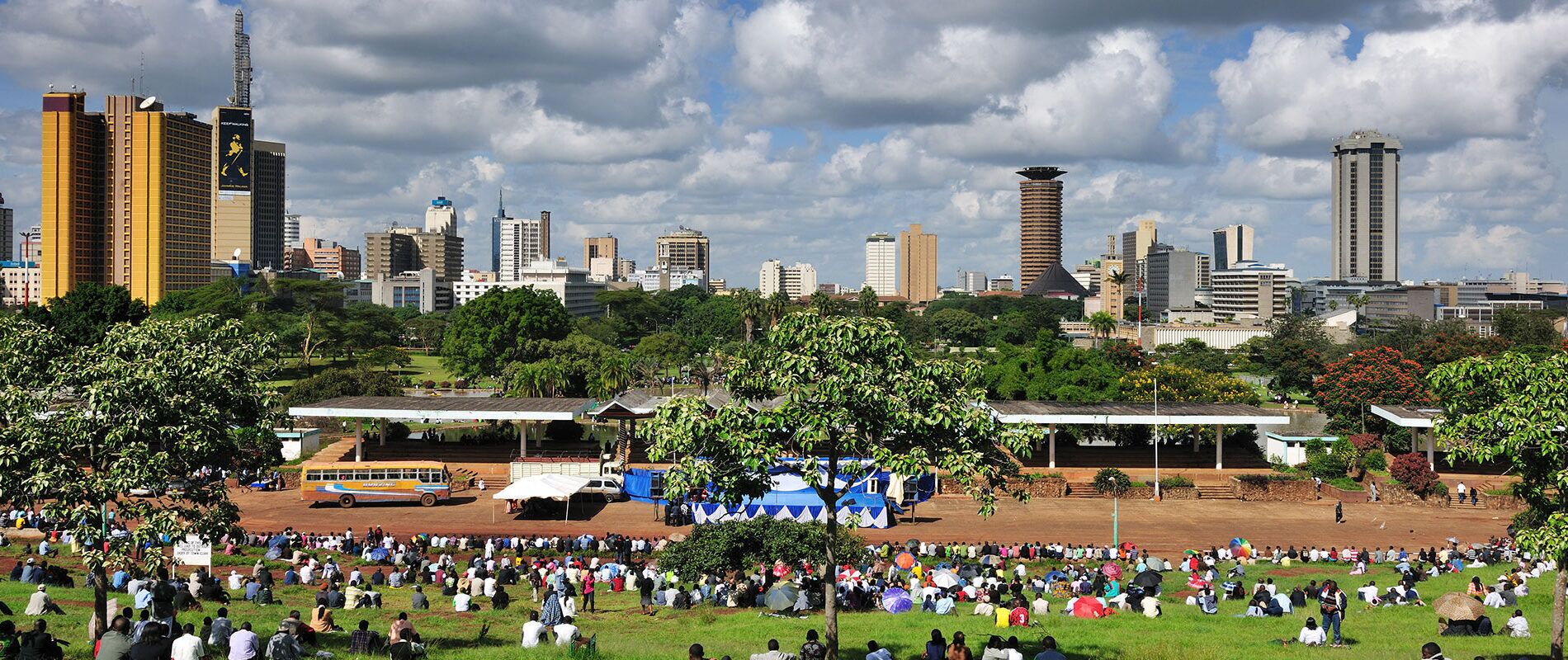 Skyline von Nairobi