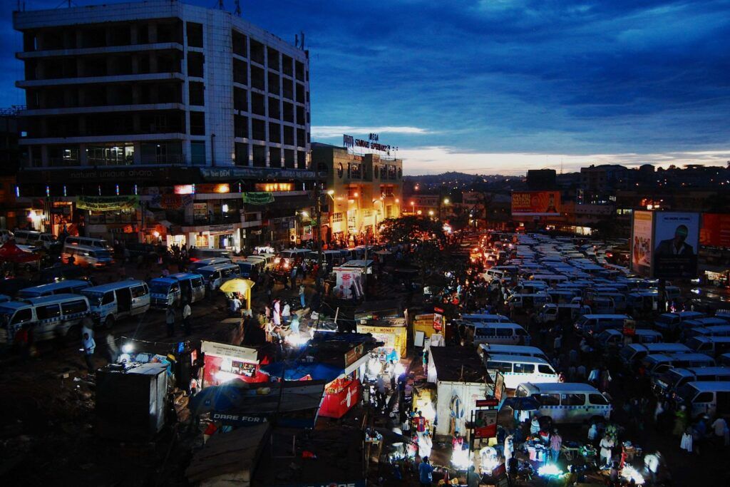 Kampala, die Hauptstadt Ugandas