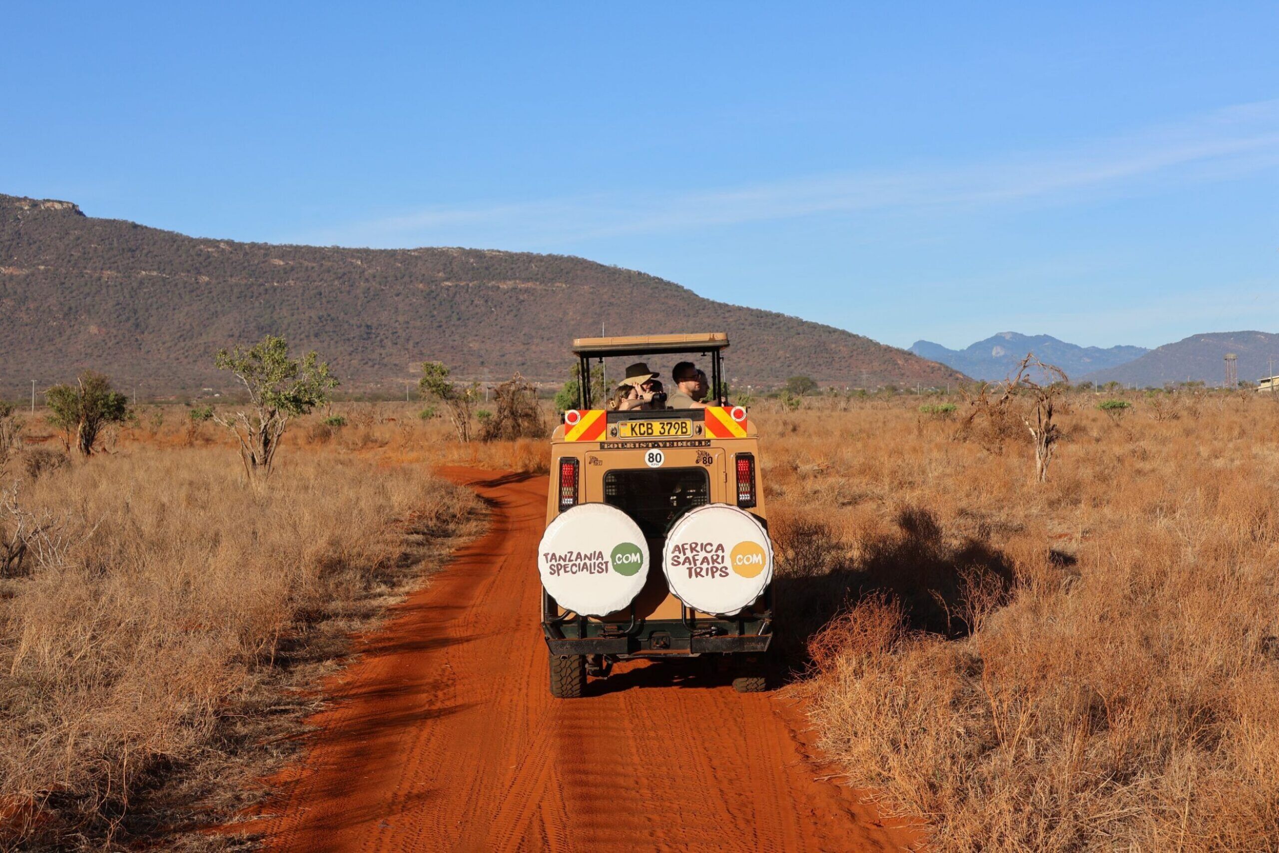 Fahrt von Mombasa zum Tsavo East Nationalpark